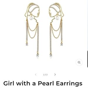 "Girl With The Pearl Earring" Earrings